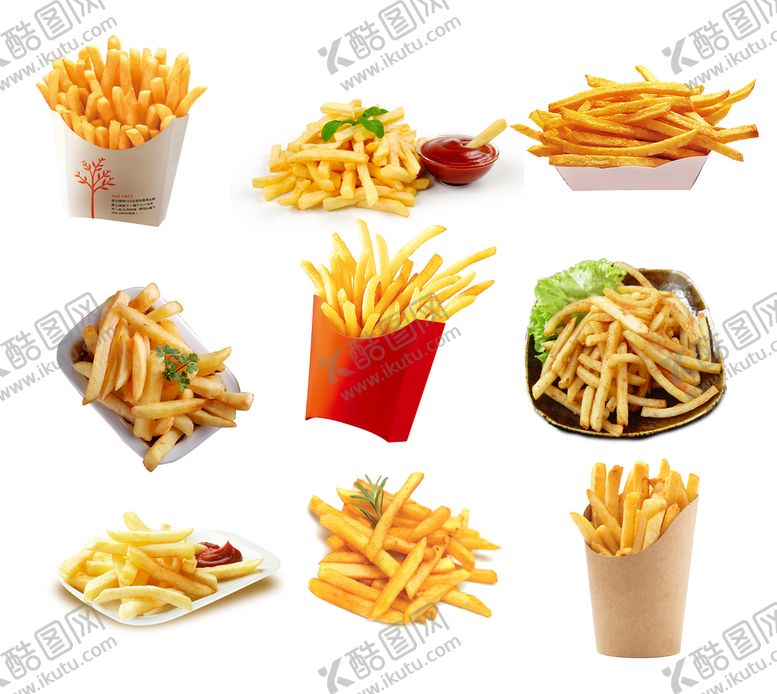 编号：09541709141329266912【酷图网】源文件下载-薯条黄油土豆条即食休闲小吃