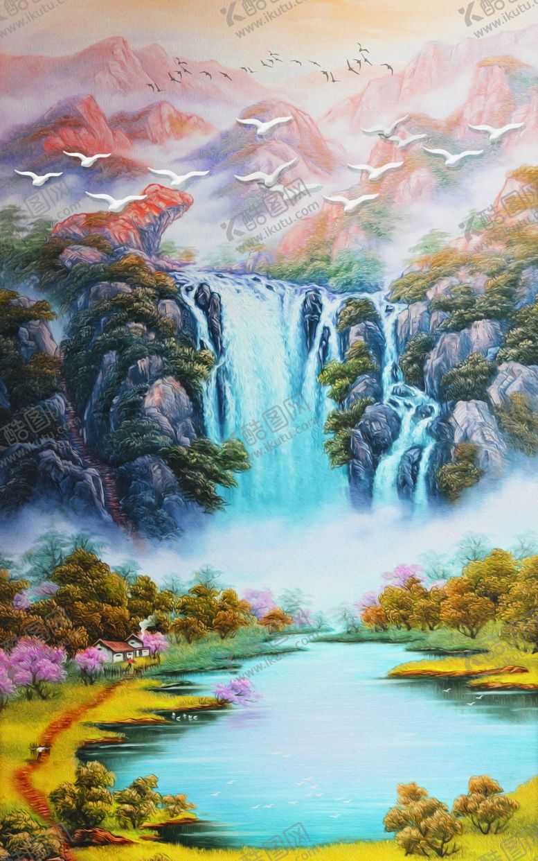 编号：14387909130551515421【酷图网】源文件下载-风景装饰画