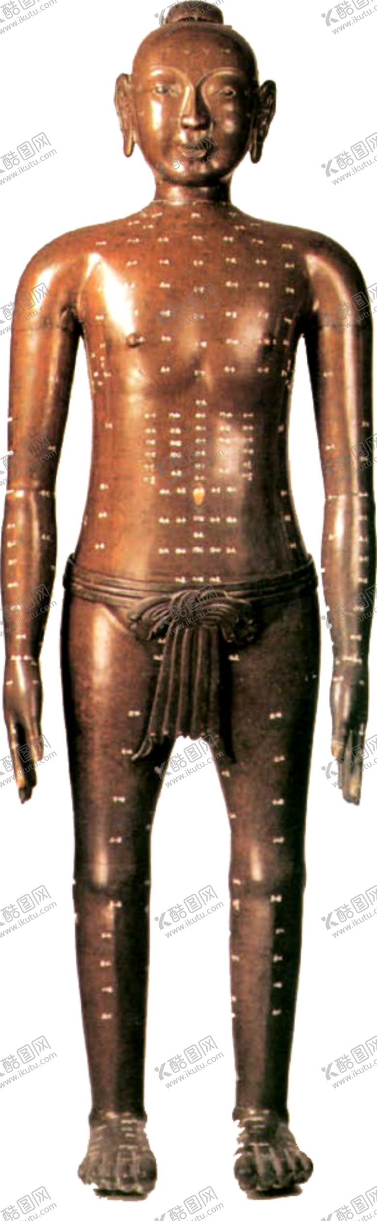 编号：46063709140037343331【酷图网】源文件下载-针灸铜人