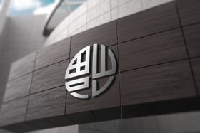 银色金属LOGO机样