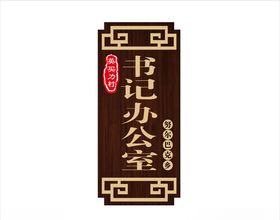 中国风科室牌