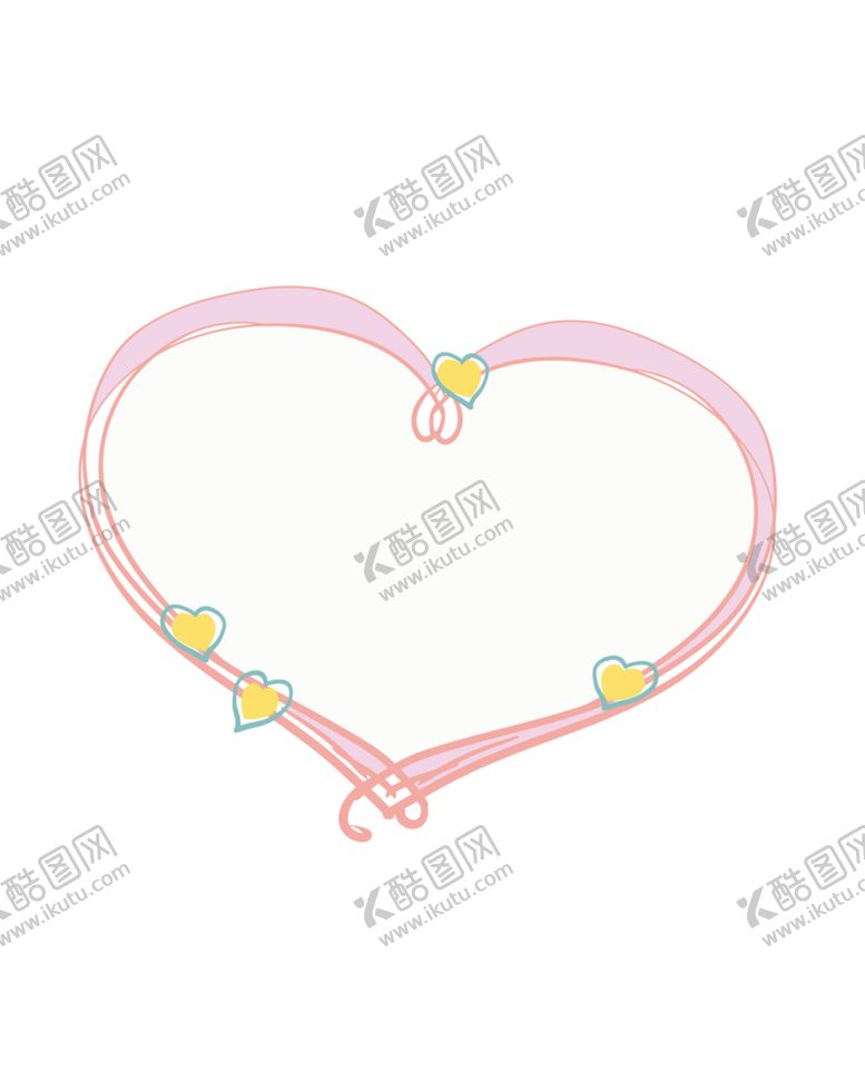 编号：45287105160642413024【酷图网】源文件下载-爱心边框