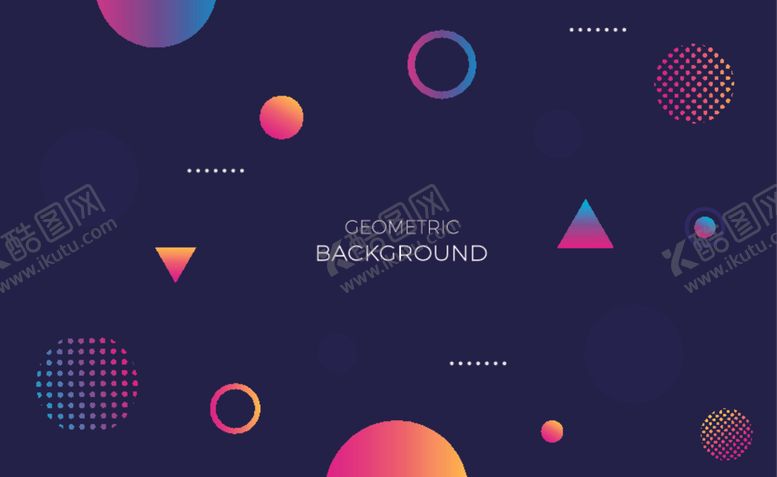 编号：36860806250511202458【酷图网】源文件下载-几何色块背景