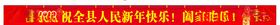 恭贺新春海报