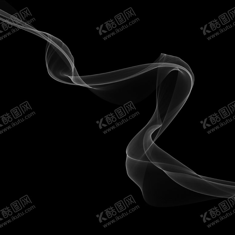编号：80524704170411122230【酷图网】源文件下载-唯美飘带丝带烟雾素材