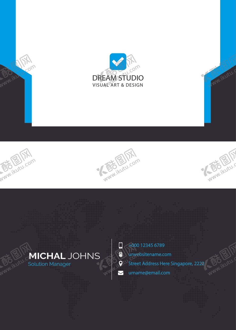 编号：55169209251149441482【酷图网】源文件下载-矢量名片模板