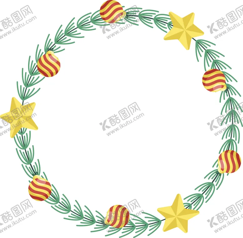 编号：45248101210604367647【酷图网】源文件下载-植物花环
