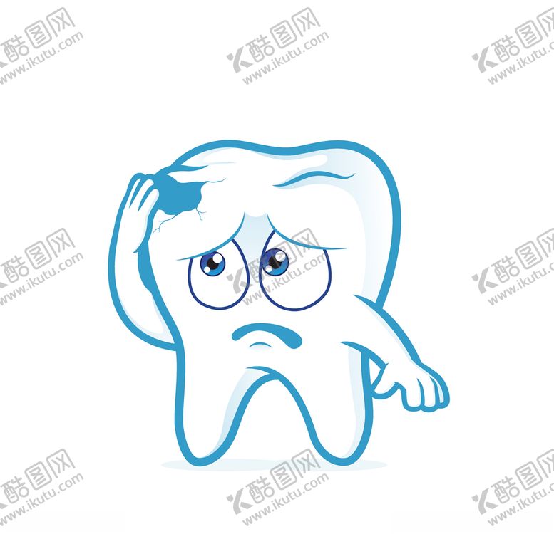 编号：49163309252355508360【酷图网】源文件下载-卡通牙齿
