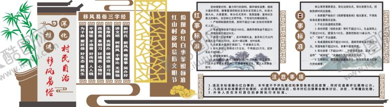 编号：59992210201117374887【酷图网】源文件下载-移风易俗