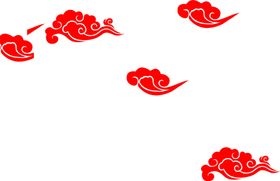 红色背景
