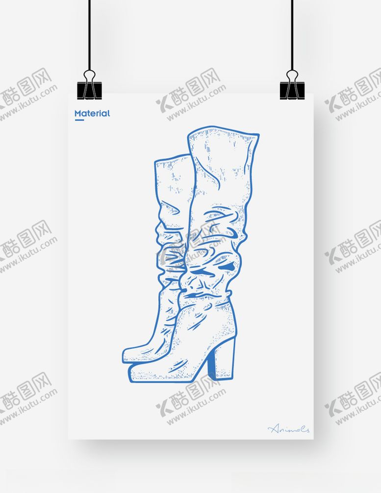 编号：45988009190213432506【酷图网】源文件下载-长筒靴