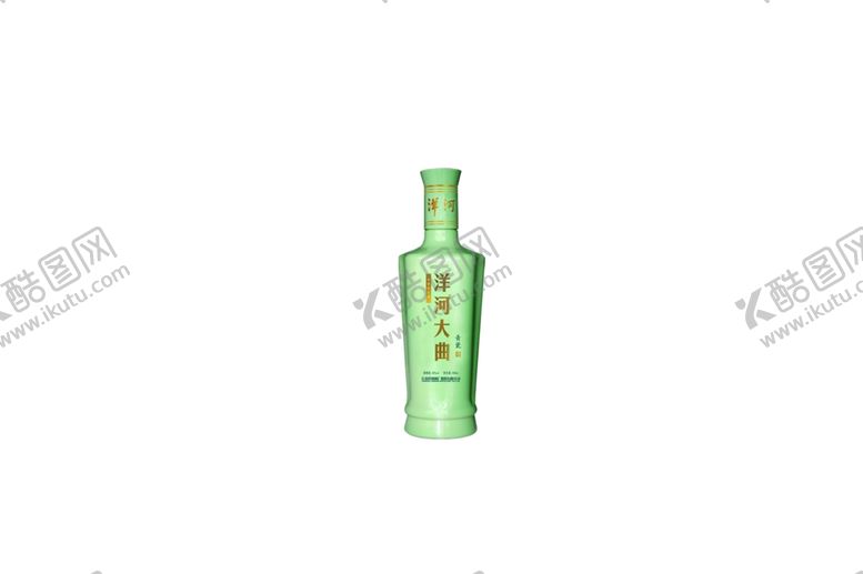 编号：83573609220902451032【酷图网】源文件下载-洋河大曲酒瓶洋河大曲