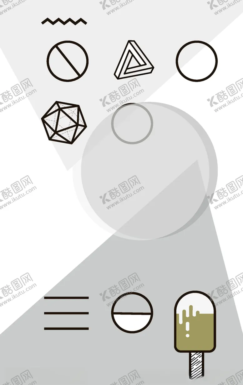 编号：97993505040323551981【酷图网】源文件下载-点线面孟菲斯花纹矢量平面广告背