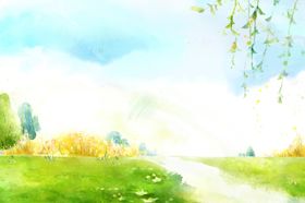 春游背景图