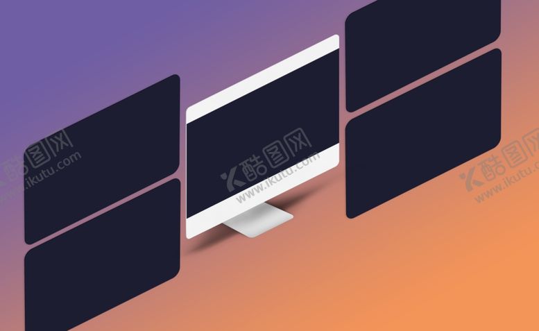 编号：90724110301749309128【酷图网】源文件下载-电脑显示器展示效果图