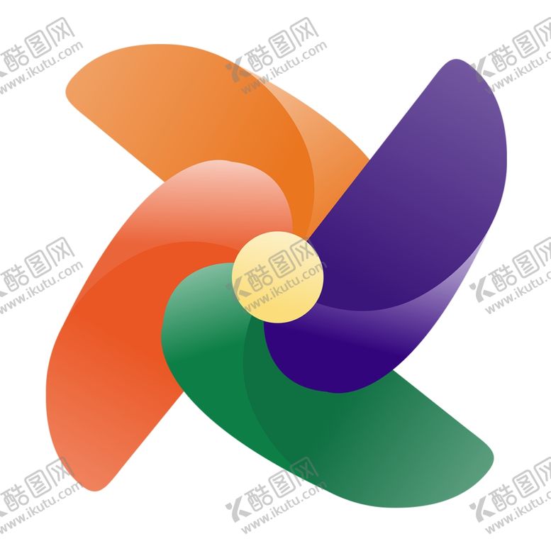 编号：67974402141503532819【酷图网】源文件下载-小风车图标