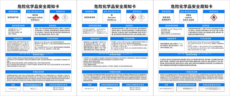 编号：55697112201008026046【酷图网】源文件下载-危险化学品周知卡