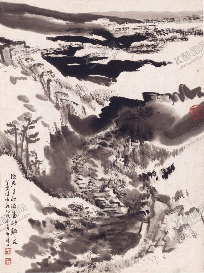 编号：48511806272221357840【酷图网】源文件下载-水墨传统国画山水