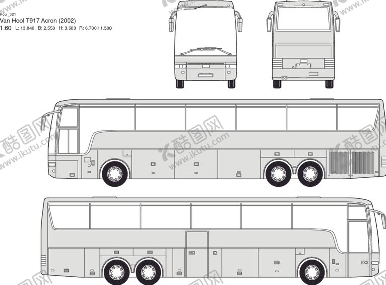 编号：45149407090226297150【酷图网】源文件下载-手绘客运汽车