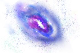 星空宇宙渐变合成海报背景素材