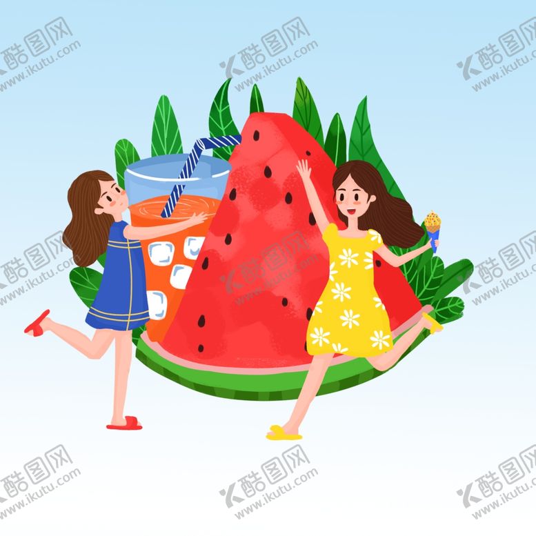 编号：16139102171157073158【酷图网】源文件下载-夏日解暑