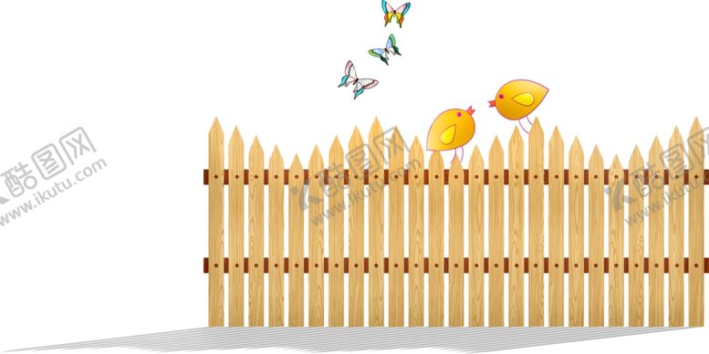 编号：38670010310825491526【酷图网】源文件下载-卡通栅栏