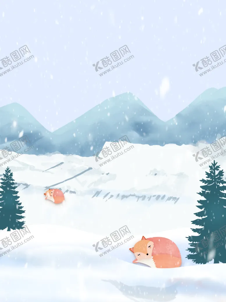 编号：27226312080641135855【酷图网】源文件下载-大雪