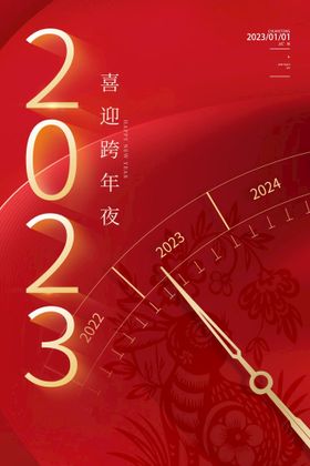 2023春节兔年系列海报