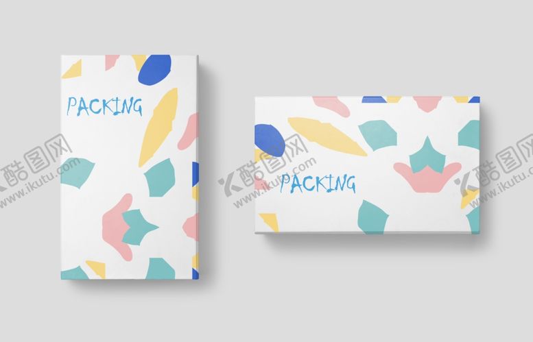 编号：32194110140516137971【酷图网】源文件下载-高端礼品购物袋VI包装盒效果图