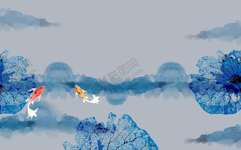 编号：43934212100814004327【酷图网】源文件下载-水墨山水画