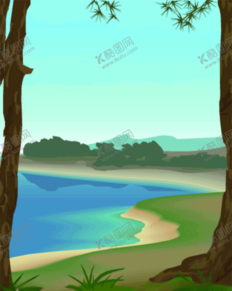 编号：28516107091417474775【酷图网】源文件下载-矢量风景插画