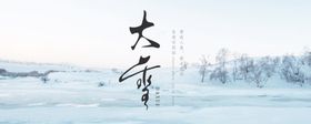 大雪banner