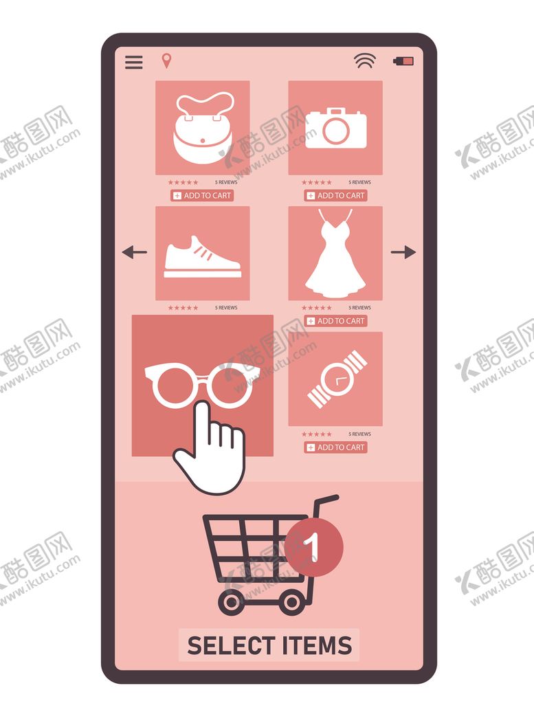 编号：75351010171353361231【酷图网】源文件下载-手机购物