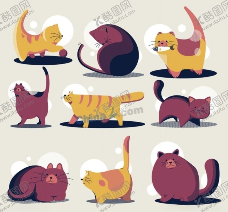 编号：58676905092126265251【酷图网】源文件下载-手绘猫