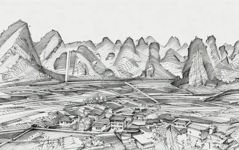 编号：12860012160629593572【酷图网】源文件下载-山水装饰画