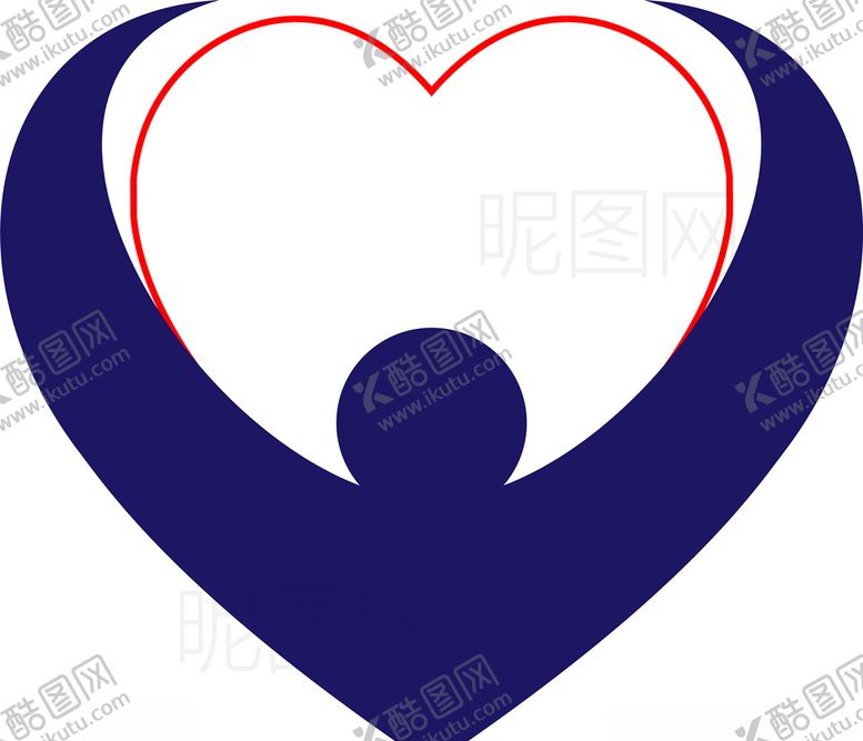 编号：82755107091807118885【酷图网】源文件下载-蓝色爱心