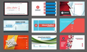 多样名片设计模板展示