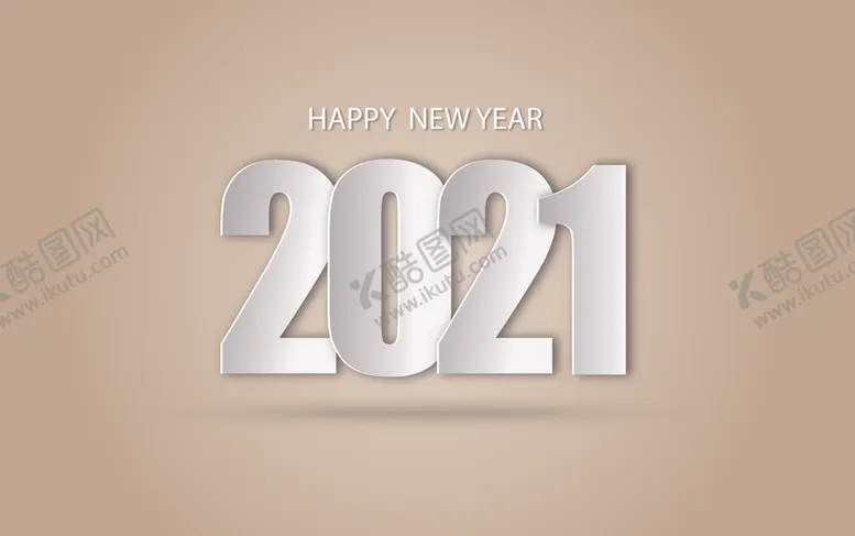 编号：59554604202130435635【酷图网】源文件下载-2021新年字体