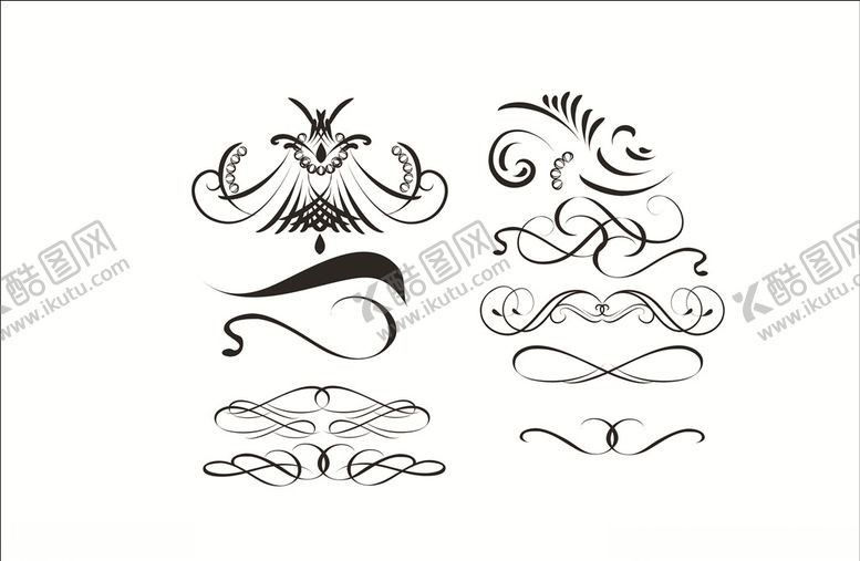 编号：11487409271541076628【酷图网】源文件下载-花纹花边