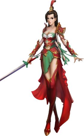 漫画人物插画合层