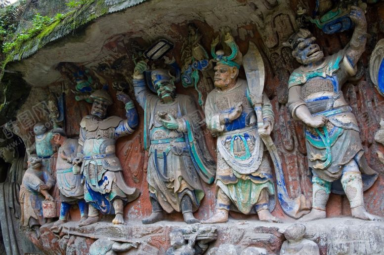 编号：53686107030234379955【酷图网】源文件下载-重庆大足宝顶山