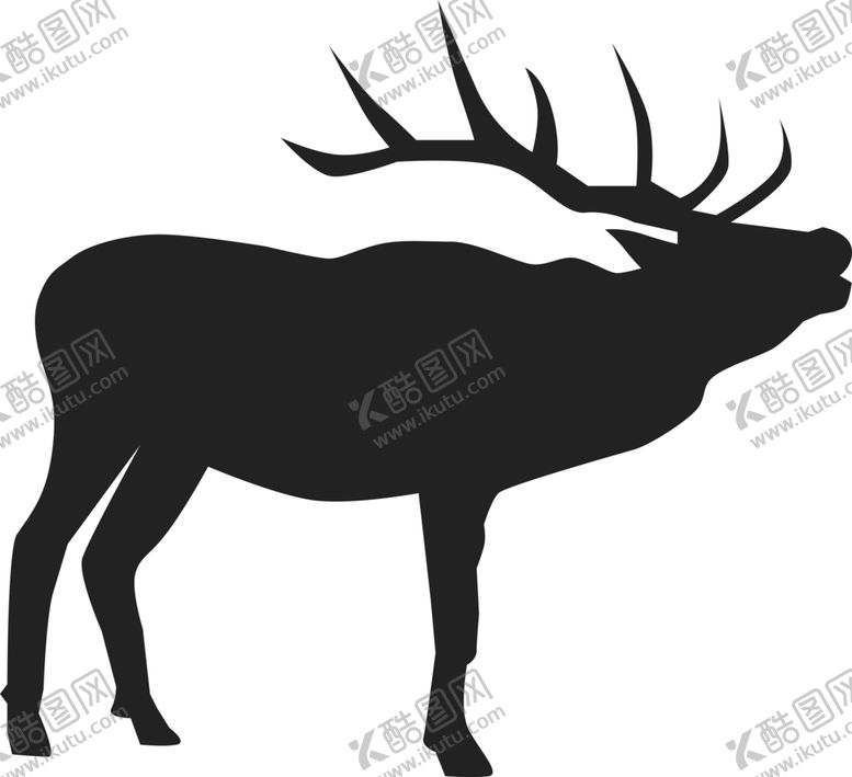 编号：93465005121000028188【酷图网】源文件下载-动物剪影