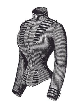 欧式古典女士服装设计