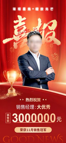 2026喜报战报排名海报