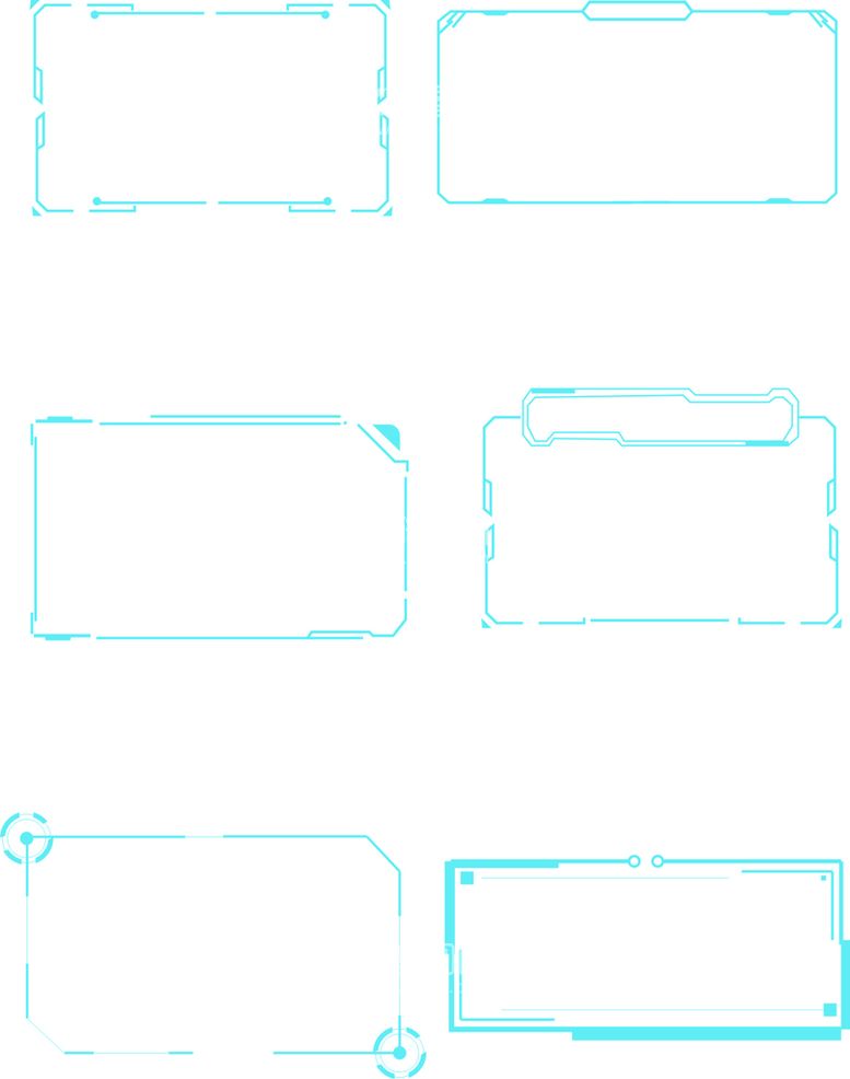 编号：98935610161048249756【酷图网】源文件下载-科技边框
