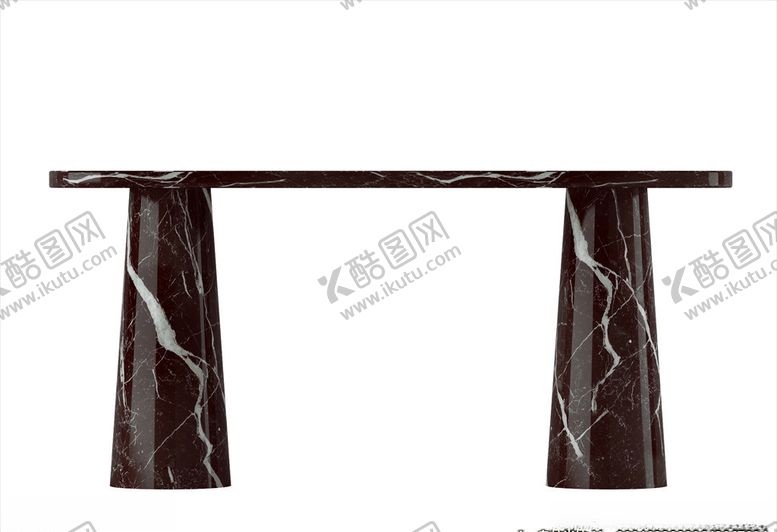 编号：10315310021455538158【酷图网】源文件下载-3D餐桌模型餐厅餐桌家具