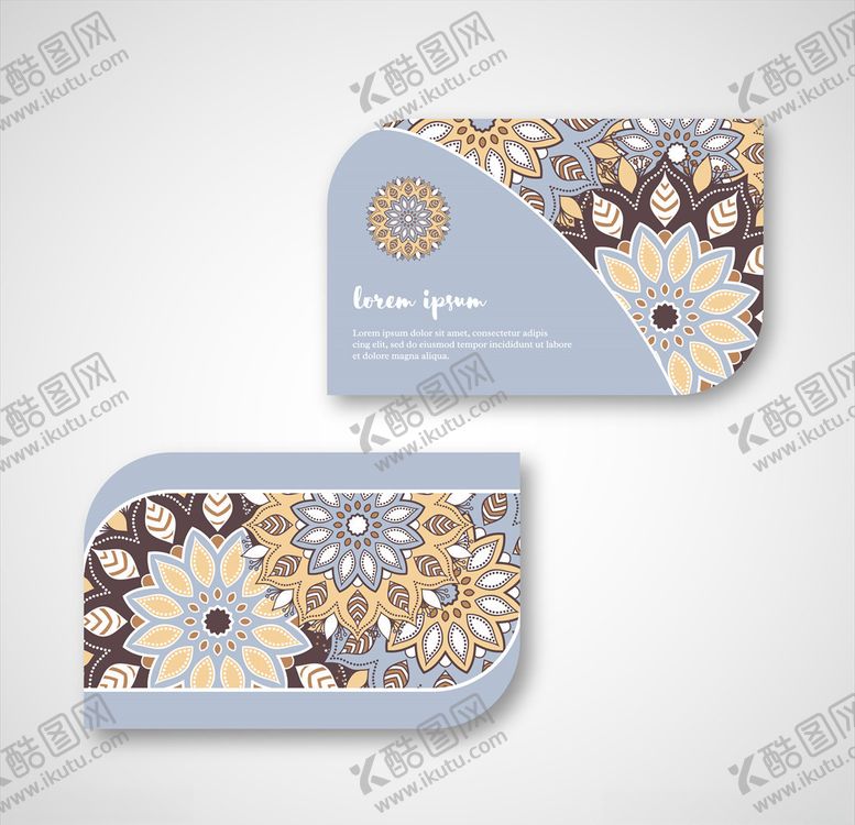 编号：95435809230559268686【酷图网】源文件下载-花卉卡片