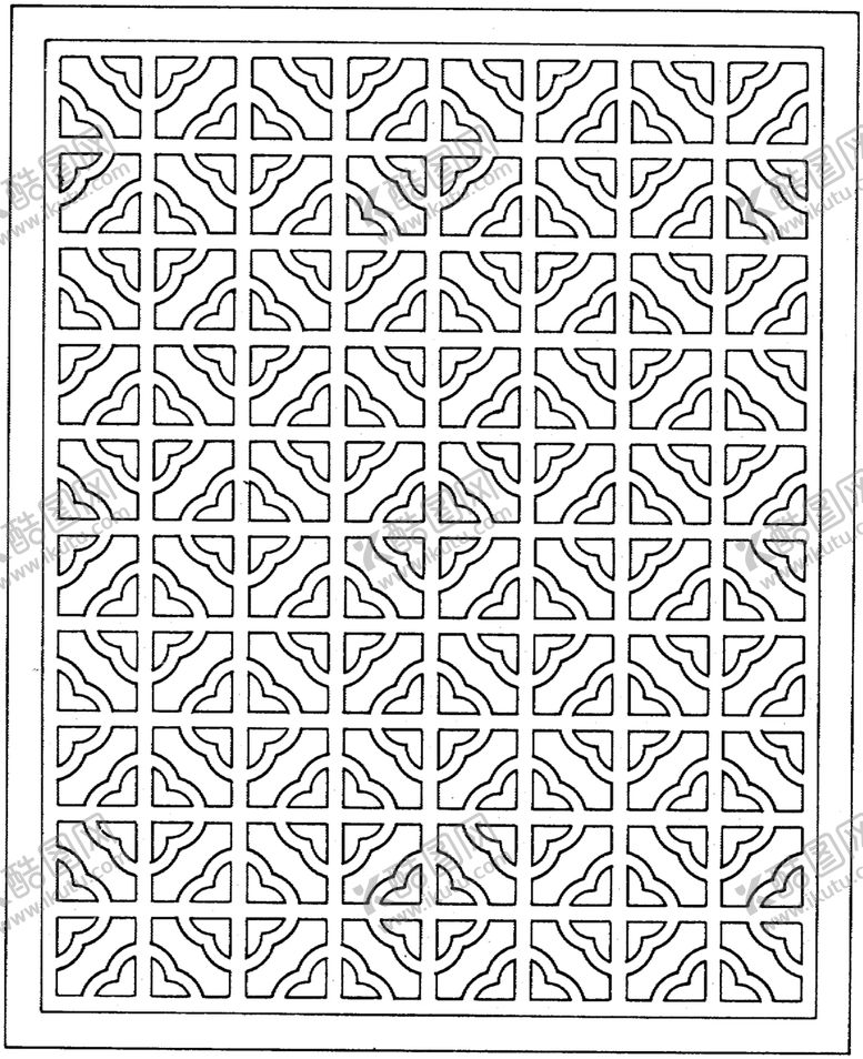 编号：58086309271744191117【酷图网】源文件下载-镂空花图案