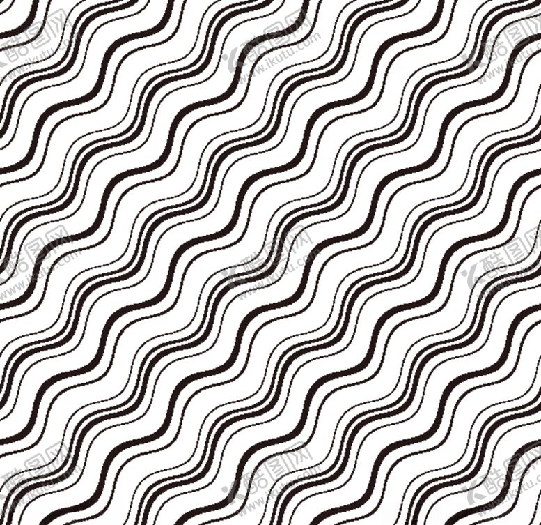 编号：33129710040858252630【酷图网】源文件下载-波纹线条图案