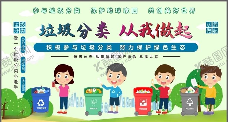 编号：85111106290237486072【酷图网】源文件下载-垃圾分类